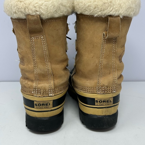 Sorel Men\'s Sz 8 Caribou Brown Waterproof Winter Boots Duck S1 main image 8
